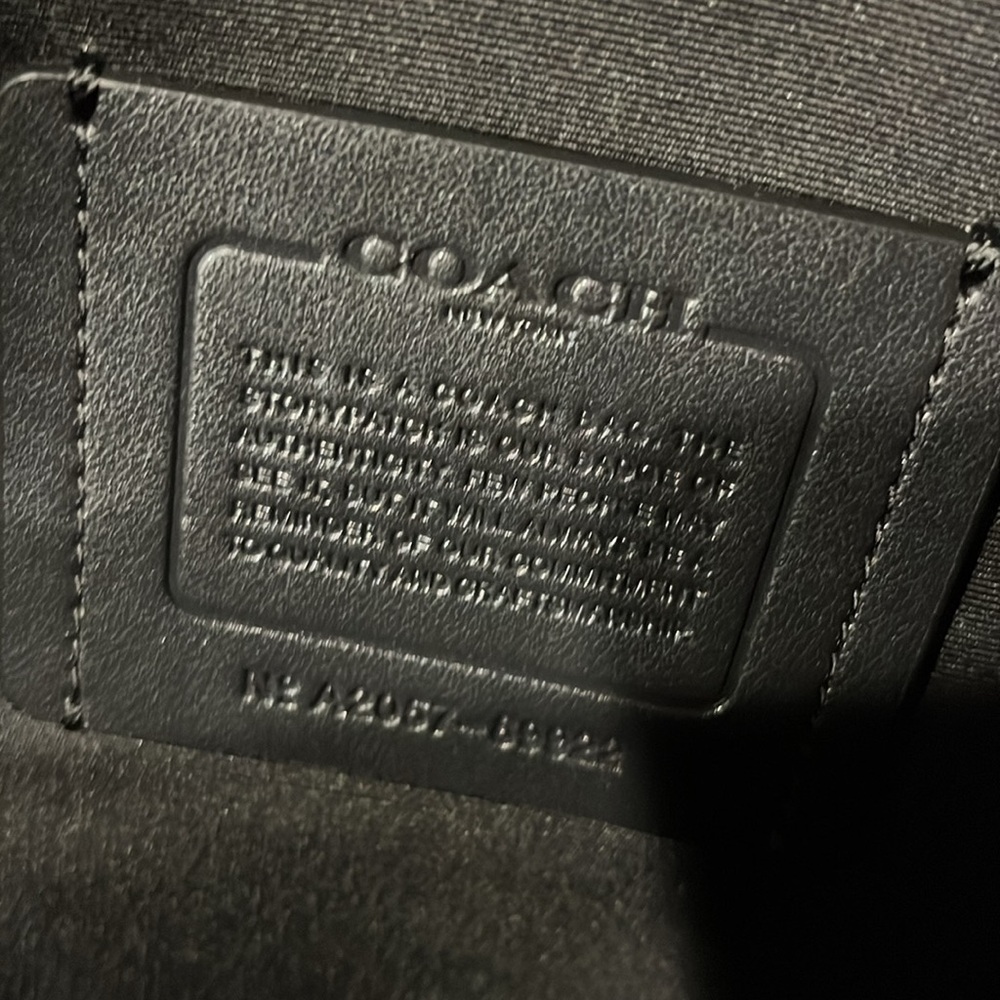 Coach Leather Backpack - Picture 7 of 8